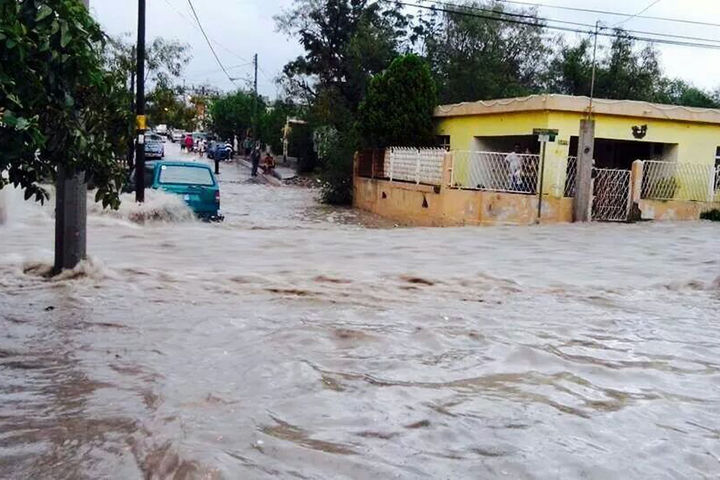 Desastre. Los escurrimientos fueron los que provocaron los estragos en Monclova.