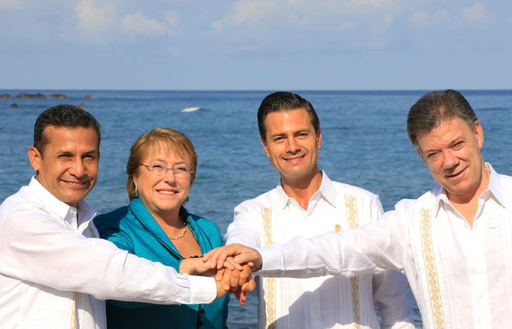 Reunión. Los presidentes de Perú, Chile, México y Colombia asisten a la IX Cumbre de la Alianza Pacífico en Punta Mita. 