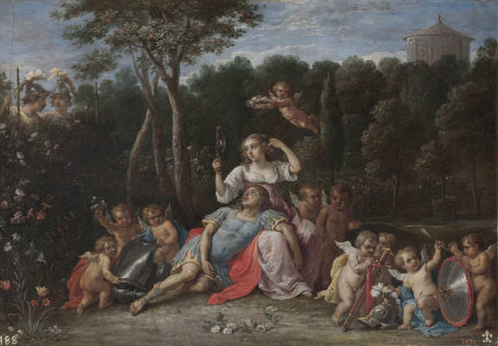 “Perteneciente a la serie de Historia de Armida,  formada por doce cobres, que ilustran  el poema de la Jerusalén Libertada de Torcuato Tasso; la presente escena representa el Canto XVI de dicho poema”, explican los especialistas del Museo del Prado. (ESPECIAL)