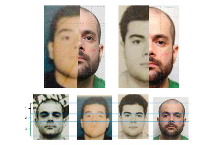 Estudios genéticos y la comparación de sus rasgos fisonómicos con cinco imágenes distintas confirmaron la identidad de Fernando Sánchez Arellano. (EFE)