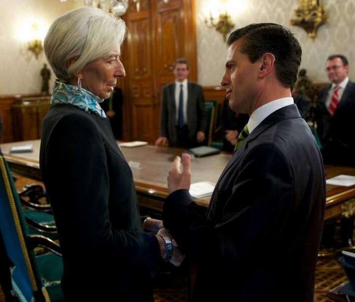 Lagarde, gratamente impresionada por reformas en México