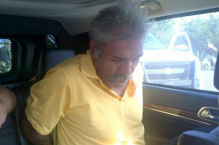 José Manuel Mireles, momentos después de su detención.