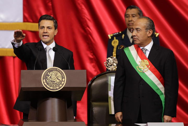 A dos años de haber sido electo, Peña agradece a mexicanos