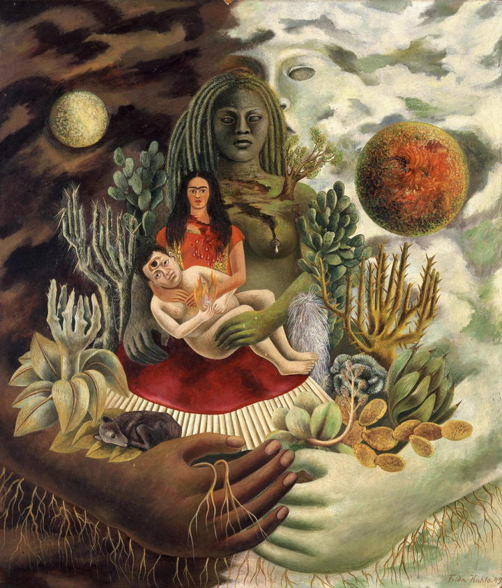 Conmemoran los 60 años de la partida de la pintora mexicana Frida Kahlo (1907-1954). (EFE)