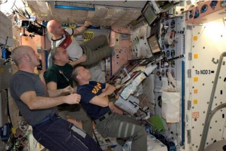 Desde la EEI los astronautas vieron la final del Mundial. (INTERNET)
