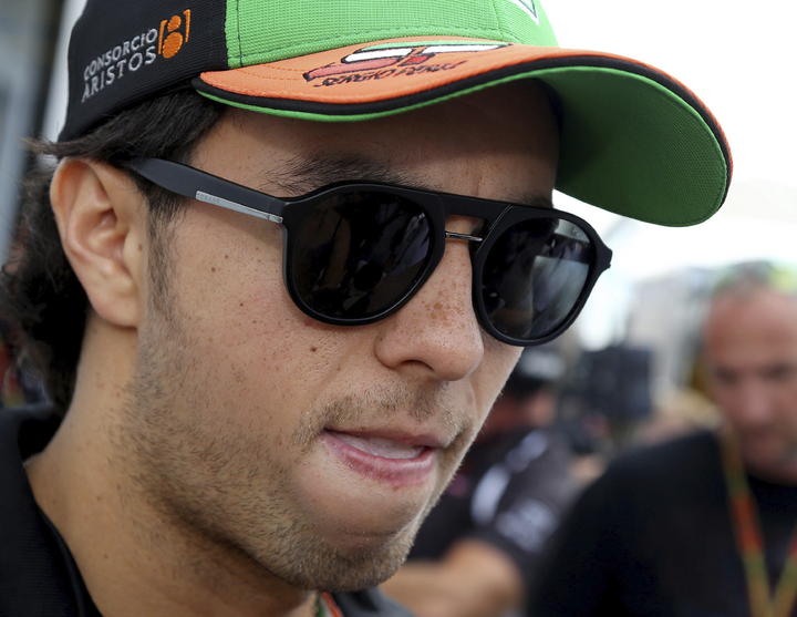 El único antecedente que 'Checo' Pérez tiene en Hockenheim es el de 2012 cuando logró ver la bandera a cuadros en la sexta posición, tras largar en el sitio 12. (Archivo)
