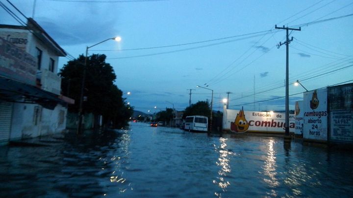 Fenómeno. Provocó serios encharcamientos en el norte y poniente de la ciudad.