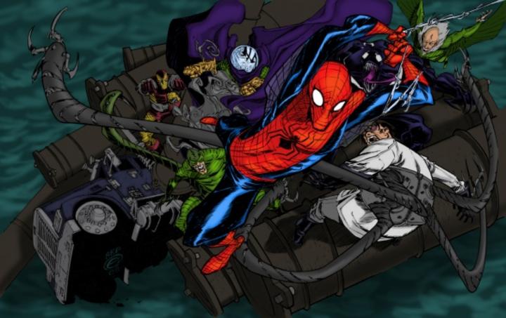La serie de películas de Spider-Man tomará un nuevo rumbo con la historia 'Sinister Six' (Seis siniestros) en 2016. (Internet)