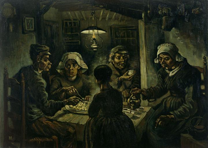 Actualmente, 'Los comedores de patatas' se encuentra en el Museo Van Gogh, en Ámsterdam, en los Países Bajos. (TOMADA DE INTERNET)