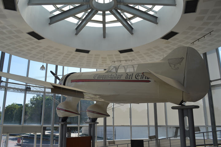 Emblemático. Este museo es conocido en todo el mundo, ya que cuenta con la avioneta y objetos del piloto Francisco Sarabia Tinoco.