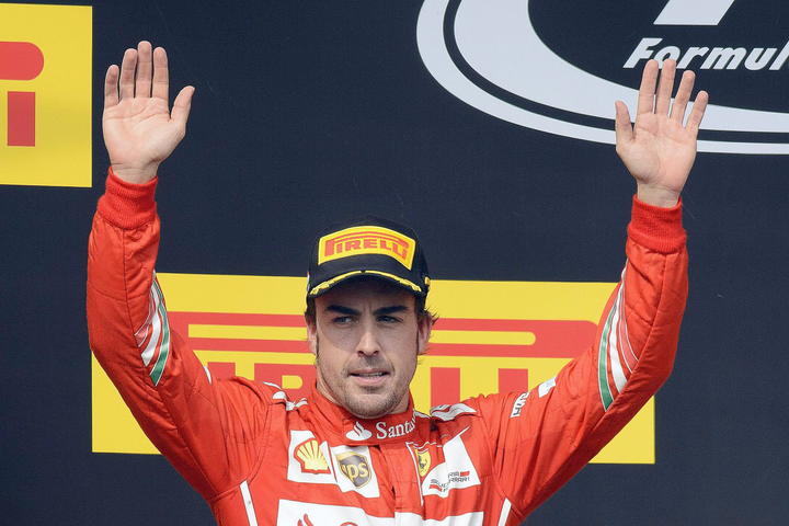 Alonso obtuvo el segundo lugar en el GP de Hungría. (EFE)