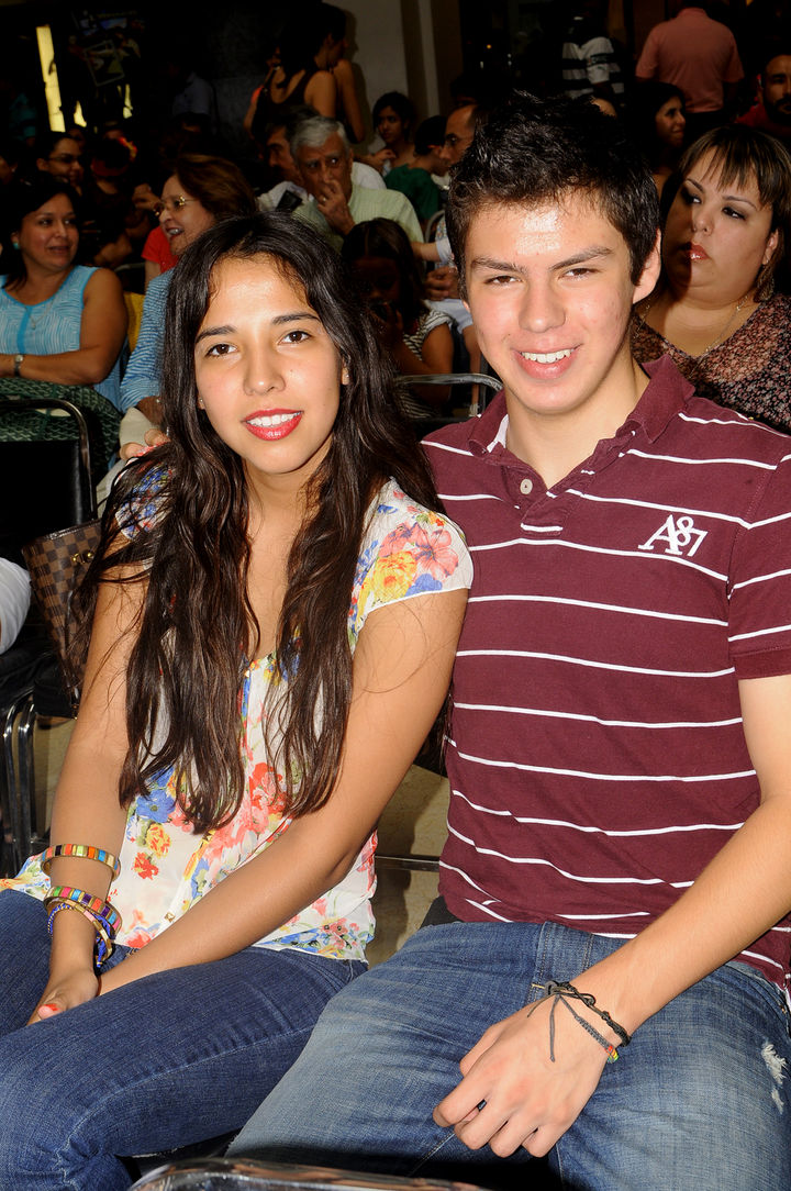 Lizeth Pérez y Gerardo Rivera.