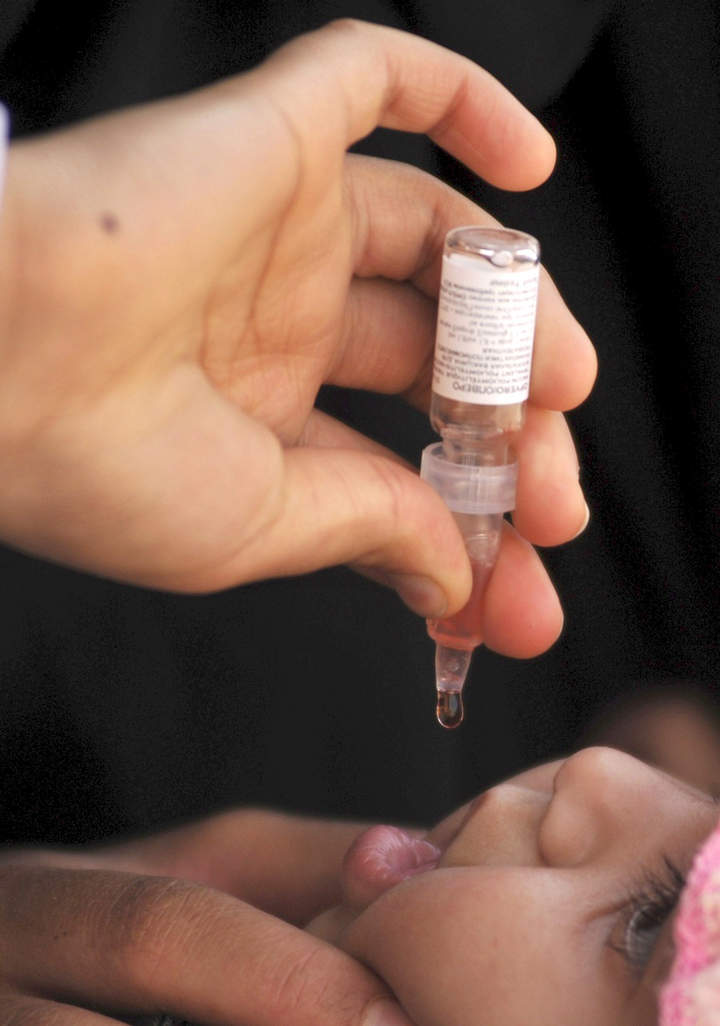La vacunación de los menores contra la poliomielitis se adelantó en el estado pese a que no hay riesgo de brote. (Archivo) 