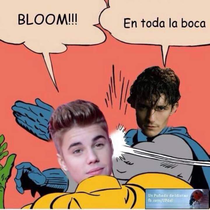 Los usuarios de las redes sociales se han hecho memes de la pelea entre Orlando Bloom y Justin Bieber. (Twitter) 