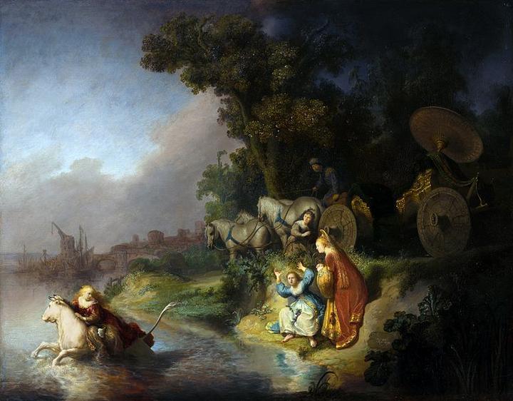 En la obra, Rembrandt retrata un episodio de la mitología griega, basado en Las Metamorfosis de Ovidio. (ESPECIAL)