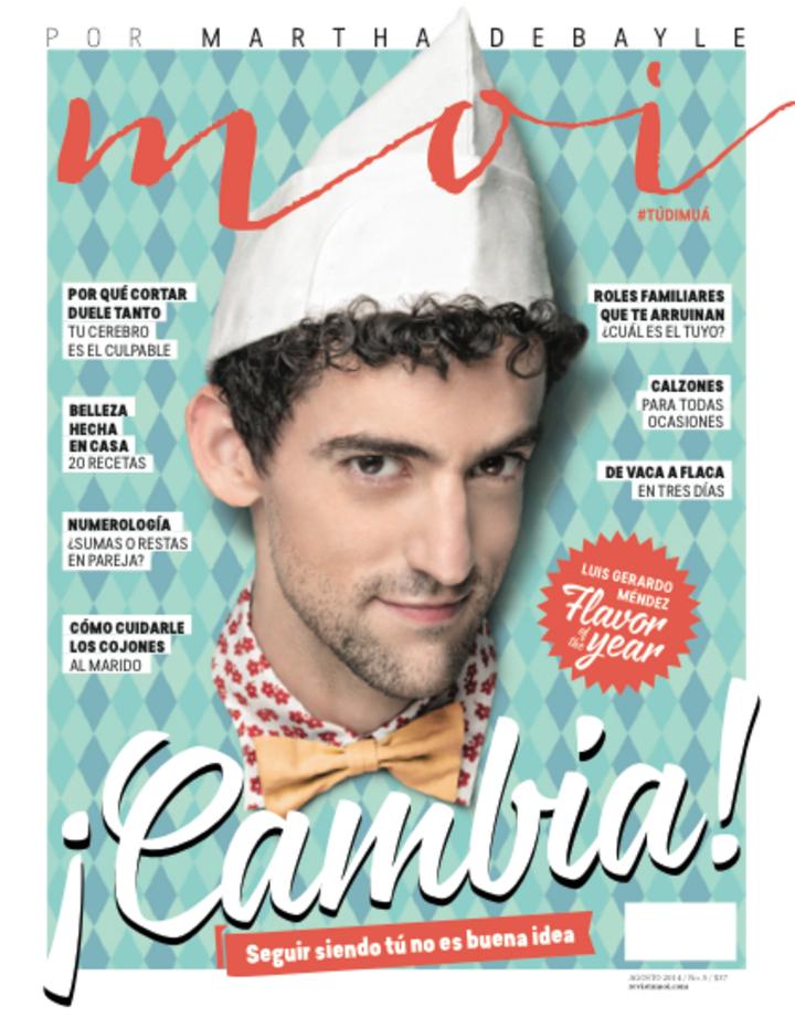 Luis Gerardo Méndez se confesó con la revista Moi y se declaró homosexual. (Internet) 