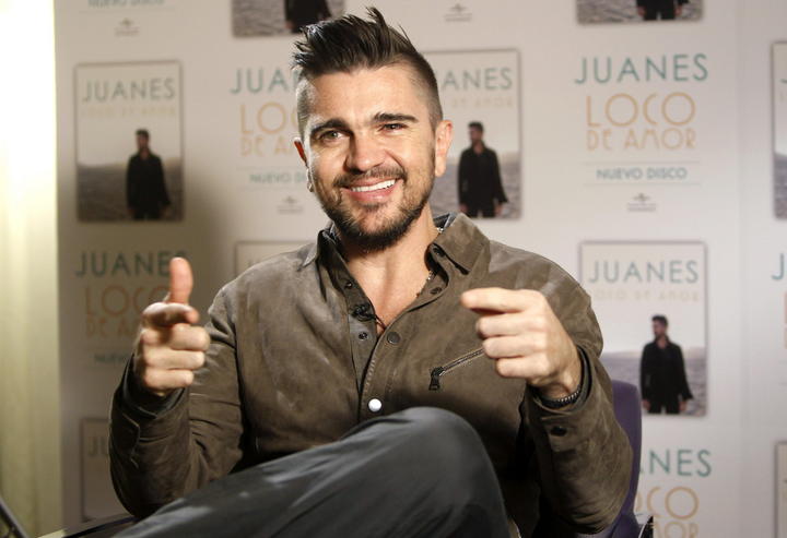Juanes está por iniciar su gira mundial Loco de Amor. (Archivo)