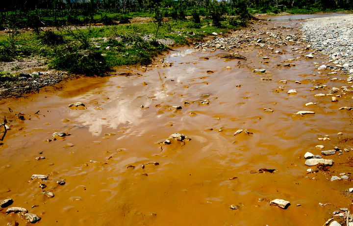 Agua. Los ríos Sonora y Bacanucho resultaron severamente afectados por el derrame de químicos.