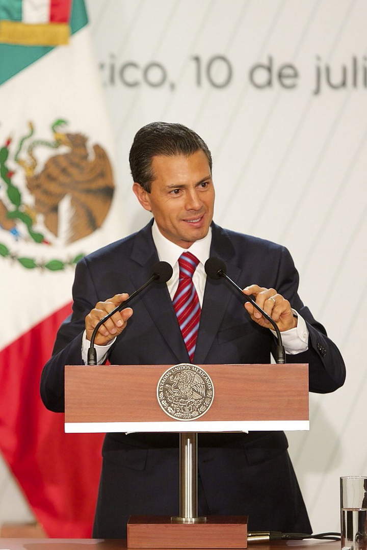 El vocero del Gobierno federal informó que Peña Nieto declinó participar en el reto, pero que se sumará realizando una donación a la noble causa. (ARCHIVO)