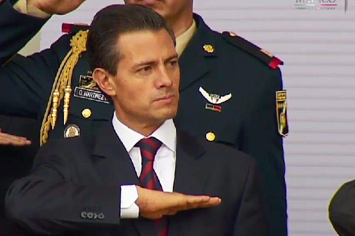 Peña Nieto hizo un reconocimiento a las organizaciones de la sociedad civil de las cuales -mencionó- se han recibido aportaciones que son ya iniciativas en el seno de la Comisión Nacional de Justicia. (YOUTUBE)
