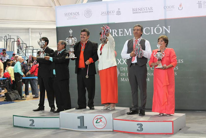 Ganan. 86 medallas adultos mayores de Torreón. 