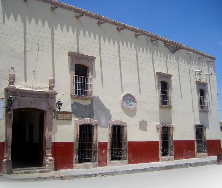Casa que habitó el Presidente Juárez, en Mapimí, en septiembre de 1864.