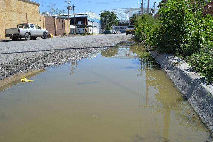 Problema. Piden un mejor drenaje pluvial..