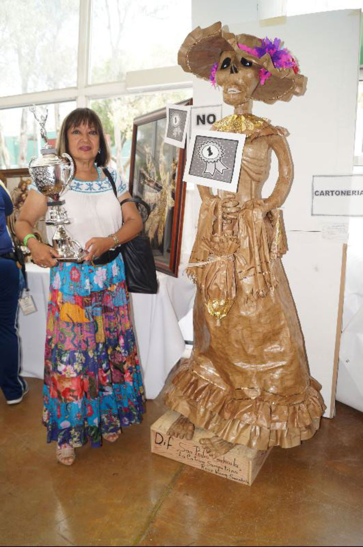 Obra. 'La Catrina' en el DIF San Pedro.