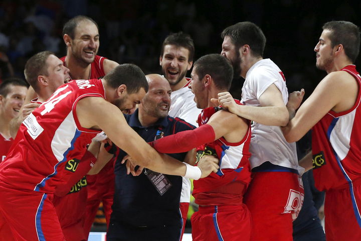 Serbia dio la sorpresa al meterse hasta la final en el Mundial. (EFE)