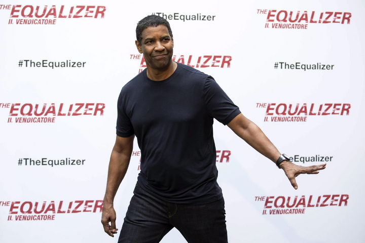 En premier. El reconocido actor Denzel Washington presentó  en Roma su producción fílmica más reciente, titulada The Equalizer.