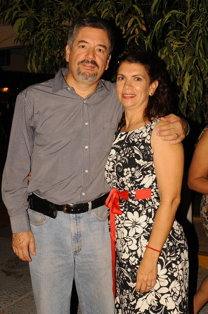 Miguel y Claudia Meza.