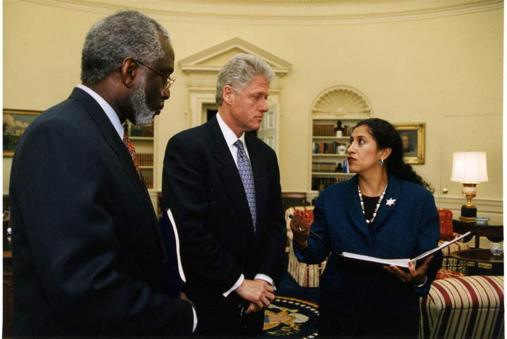 María Echevaste ha ocupado importantes cargos en Estados Unidos desde la presidencia de Bill Clinton. (Archivo)
