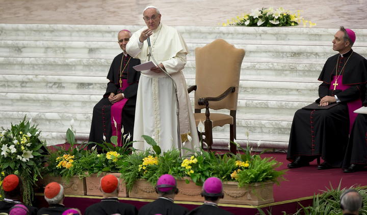 Jorge Mario Bergoglio expresó su confianza en que se logre una convivencia pacífica de los pueblos de toda la región. (EFE)