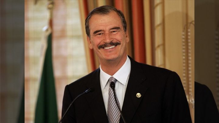 Favorito. En una entrevista en televisión, Vicente Fox no escatimó en elogios para Enrique Peña Nieto.