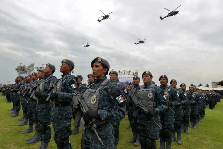 Elementos de la Gendarmería Nacional estarán permanentemente en Baja California Sur, para apoyar en la seguridad de los habitantes. (Archivo)