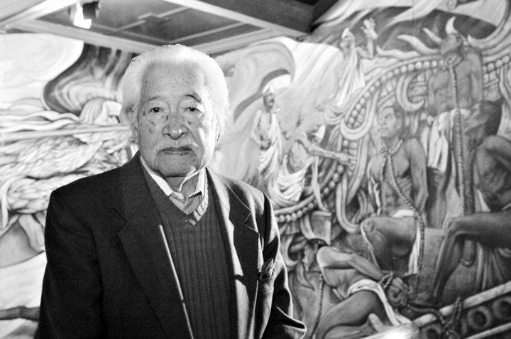 Un vacío. Luis Nishizawa recibió en 1996 el Premio Nacional de Ciencias y Artes, y fue Maestro Emérito de la UNAM. 