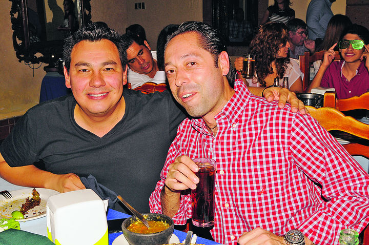Pepe Valencia y Gabriel Madero.