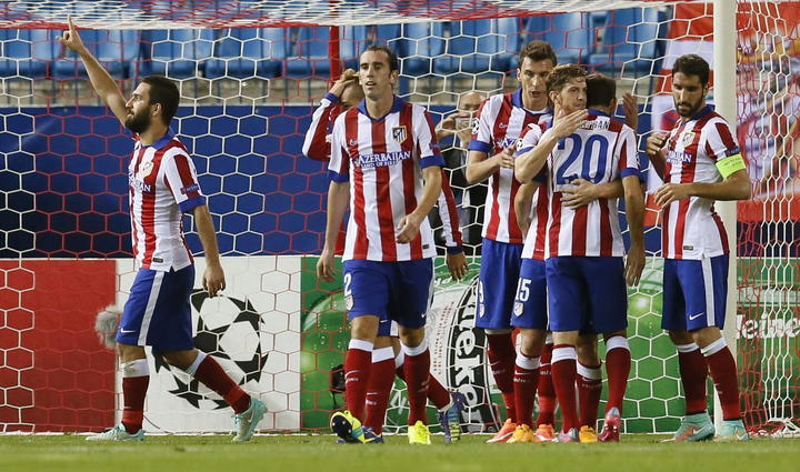 Arda le dio la ventaja al Atlético en el minuto 75. (EFE)