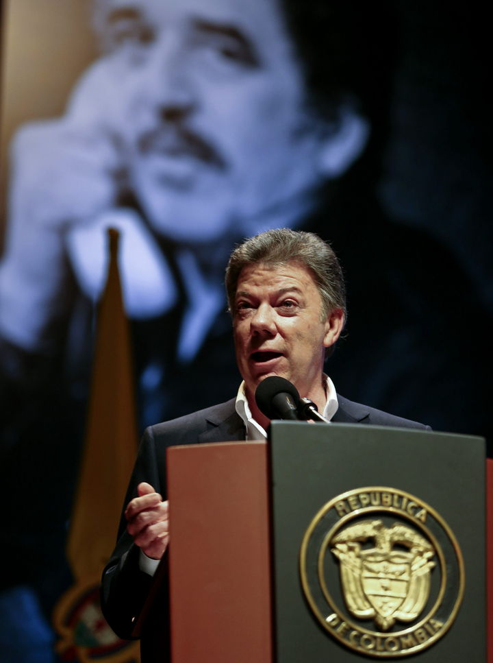 Paz. Manuel Santos, presidente de Colombia. (ARCHIVO)