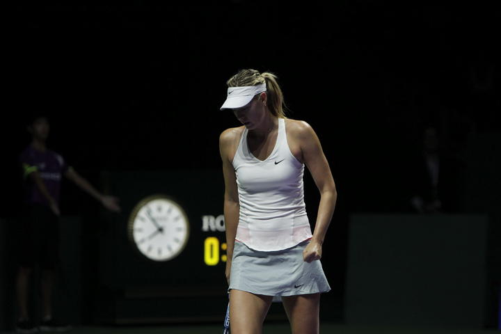 Wozniacki eliminó a la tenista rusa. (EFE)