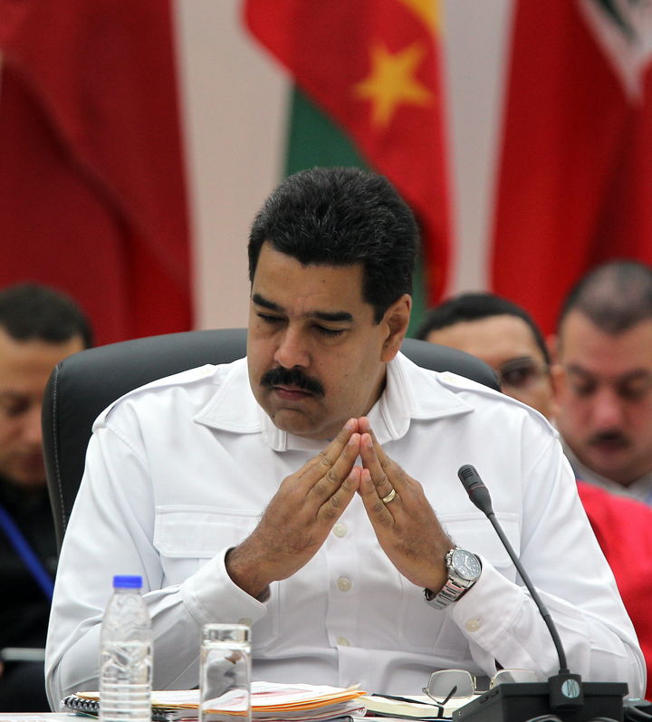 Bloqueo. Asegura el presidente venezolano que existe una campaña para desacreditar a su gobierno. (ARCHIVO)
