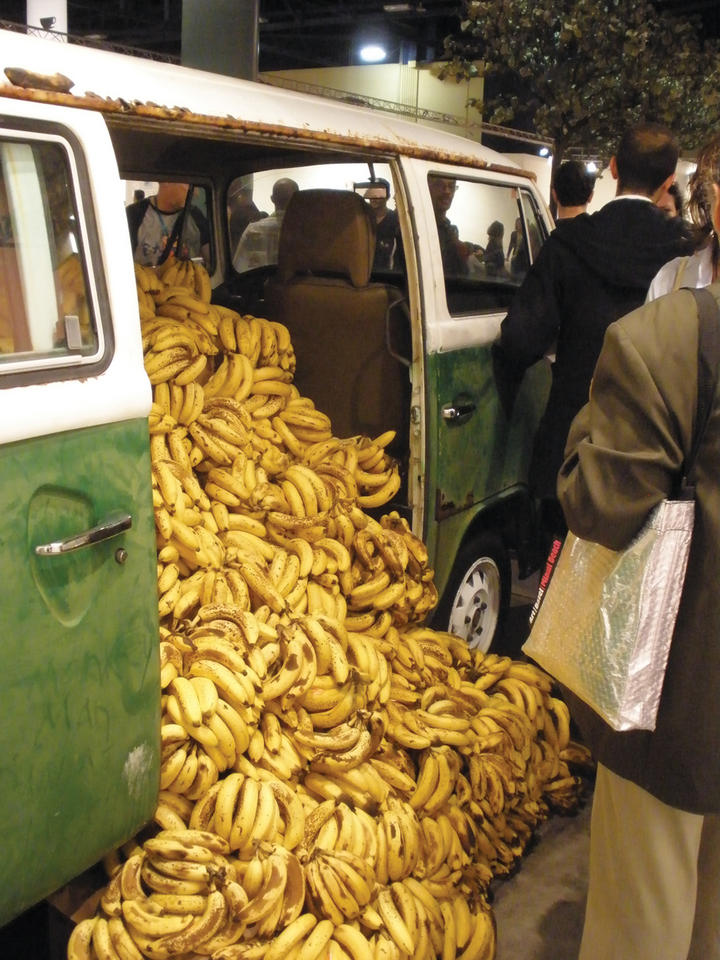 Banana Market, Paulo Nazareth.