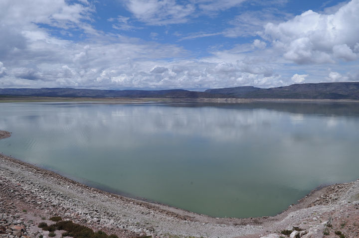 Volumen. La presa Lázaro Cárdenas se encuentra al 65 por ciento de su capacidad, al mismo nivel del año pasado.