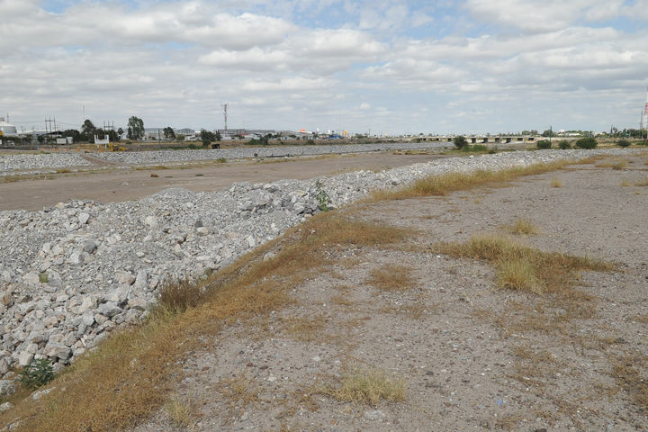 Río Nazas. Se contemplan diversos proyectos para que sea un gran parque.