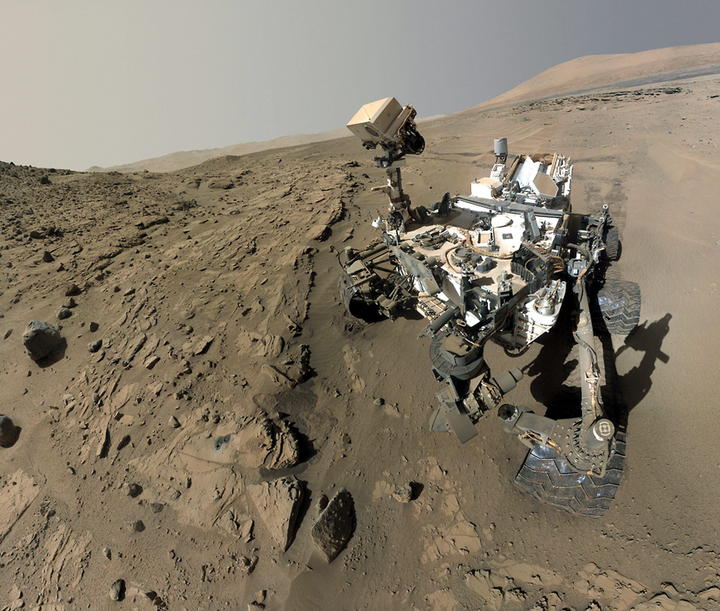 Trabajan en el diseño de una máquina autónoma de exploración capaz de reemplazar al Curiosity en su recorrido por la superficie marciana. (ARCHIVO)