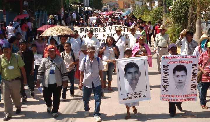 Camino. La caravanas informativas de los familiares de los normalistas avanzan por todo el país.