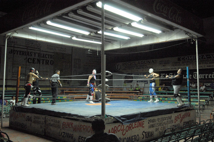 La Arena Olímpico Laguna será usada también como gimnasio para que las nuevas generaciones de luchadores vayan formándose. (Archivo)
