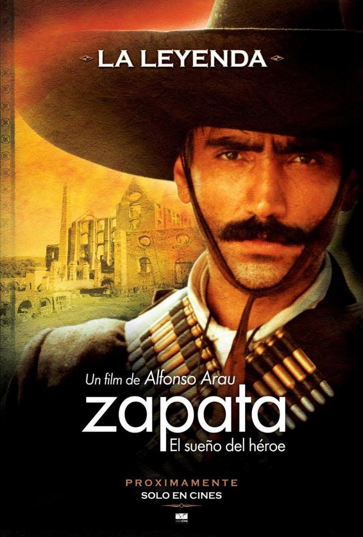 Emiliano Zapata. El cantante Alejandro Fernández dio vida al héroe de la Revolución en el filme Zapata.