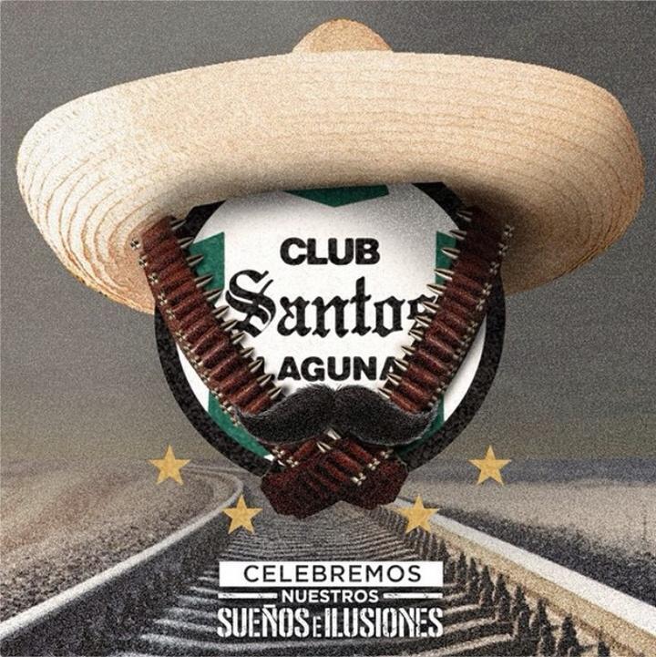 En la imagen aparece el logo de los Guerreros con unas carrilleras y un sombrero, además de un bigote. (Instagram)