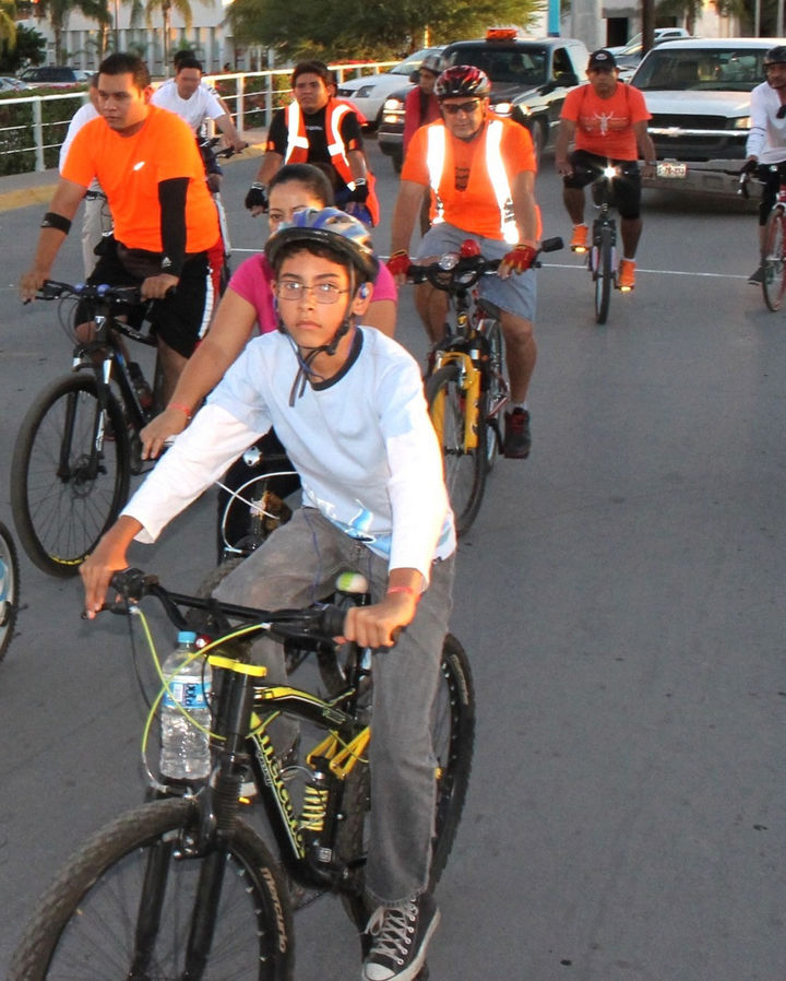 Acudan. Invita el IMJ a todos los jóvenes laguneros a participar en la rodada ciclista que se organiza en Ciudad Lerdo.